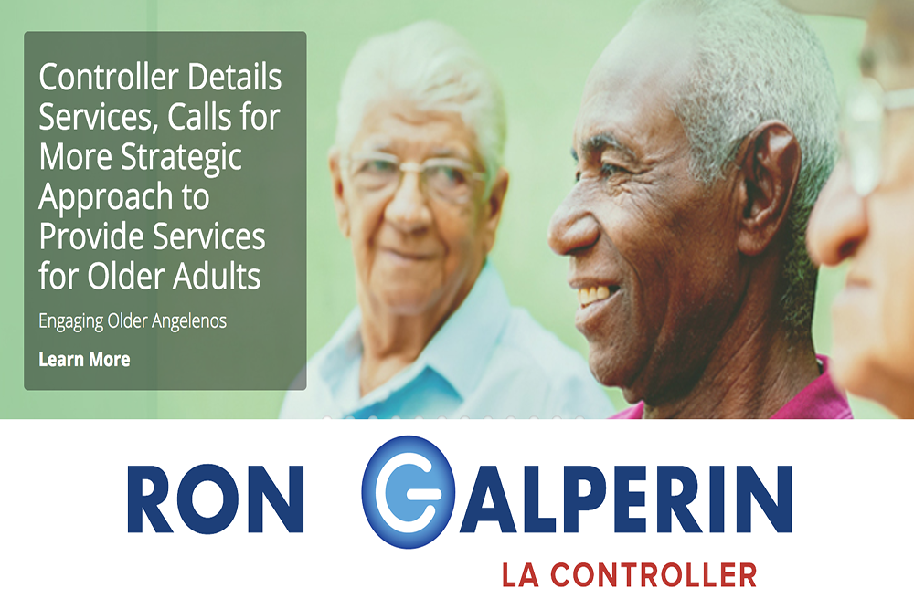 Controller Details Services, Calls for More Strategic Approach to Provide Services for Older Adults